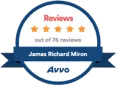 5 stars out of 76 reviews- avvo
