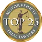 top 25- motor vehicle trial lawyers